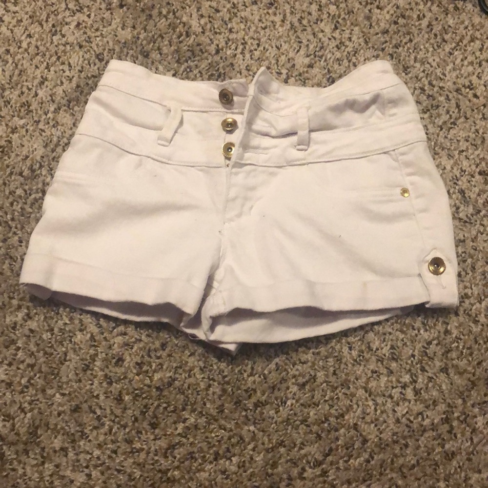 High waisted shorts